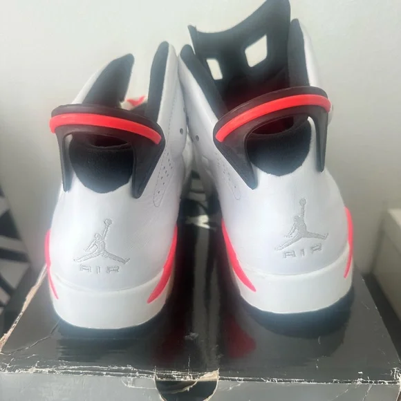 Jordan 6 Retro White Infrared 2014 sz 10.5 - Picture 7 of 11